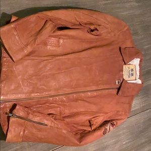 La Martina leather jacket